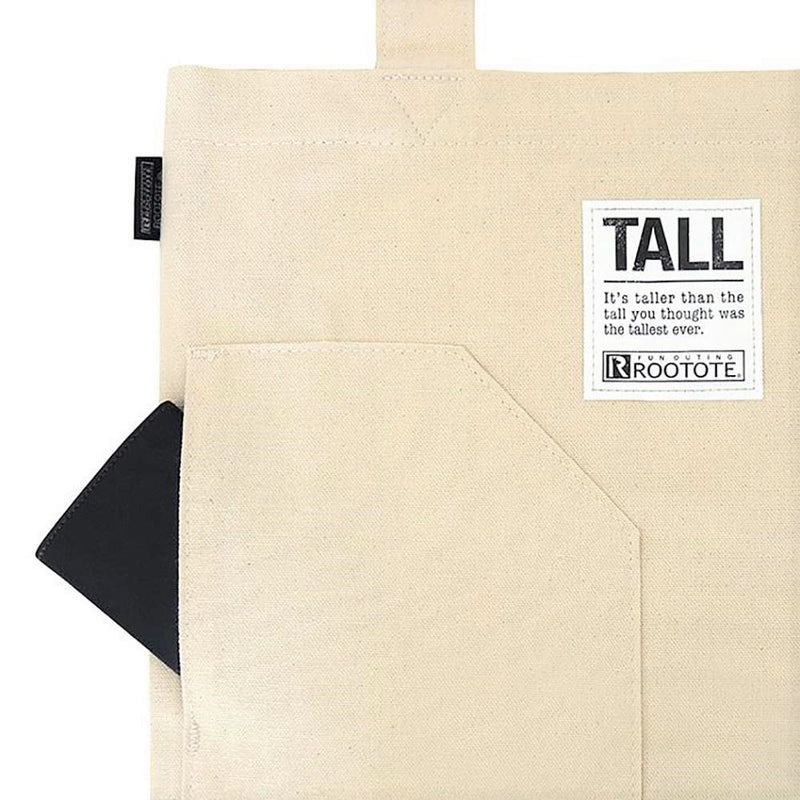 TALL Printed in Japan / CANVAS TOTE BAG ” CHAMPAGNE ” / 188105