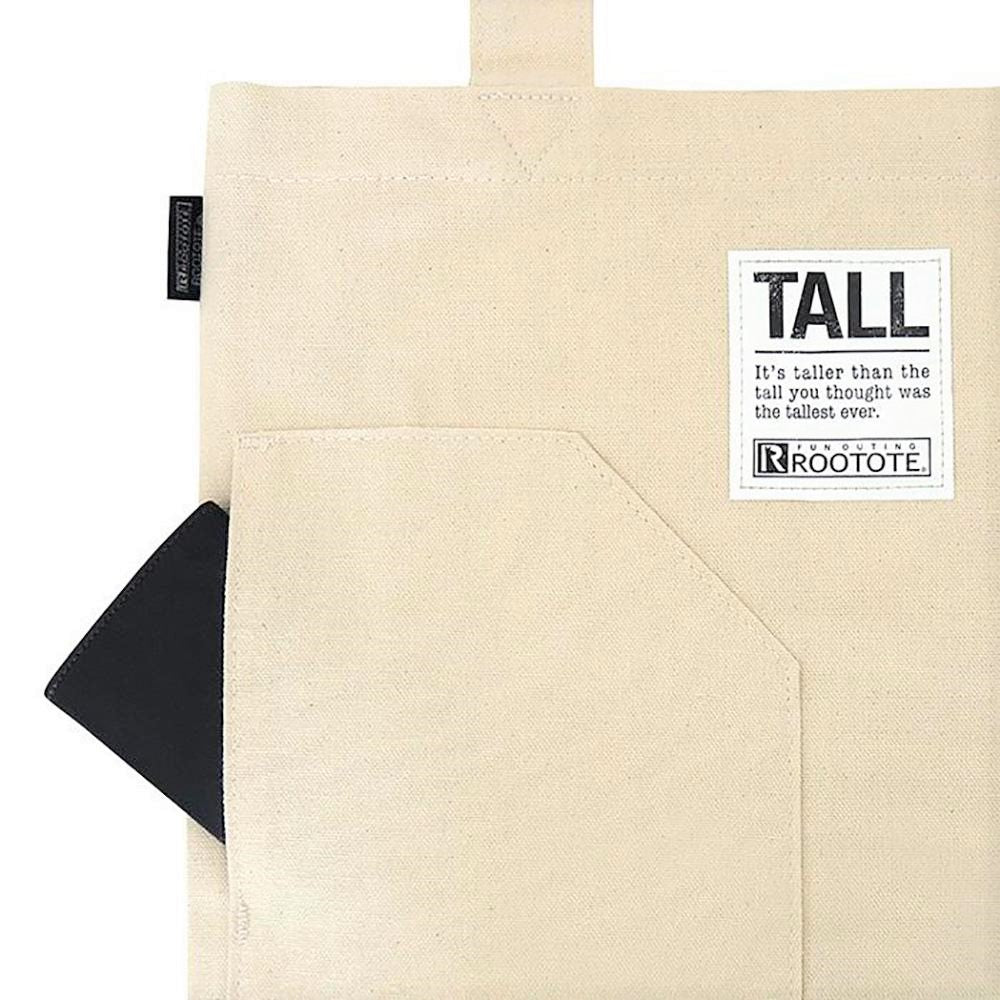 TALL Printed in Japan / CANVAS TOTE BAG ” FAKE FACT ” / 682004